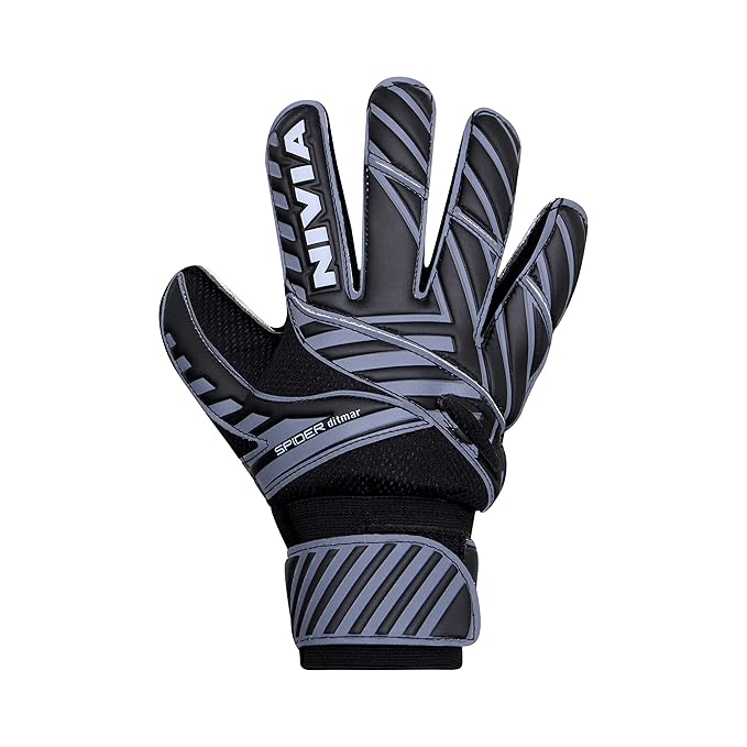 Nivia SPIDER F.B G/KEEPER GLOVES | 901BK