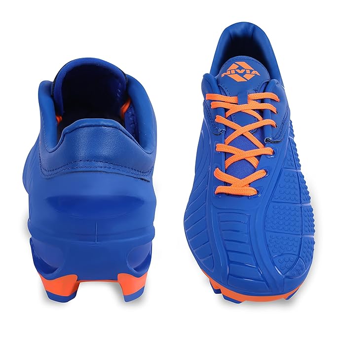 Nivia Dominator 2.0 Fußballschuhe | TPU-Sohle mit PVC-Kunstleder-Obermaterial, geformte Einlegesohle