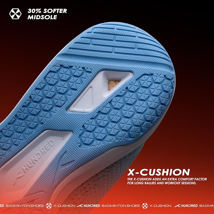 HUNDRED Blade Lite Non Marking Badminton Shoes