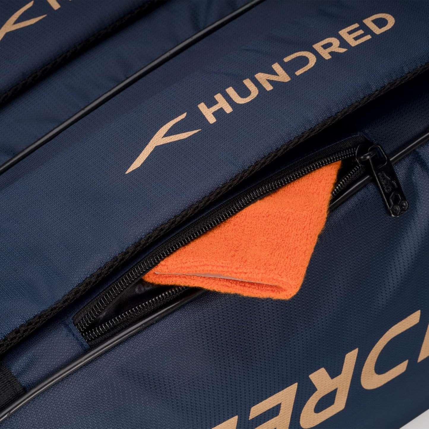 Hundred Cosmogear Badminton Set Bag |Double Zipper | Front Zipper Pocket