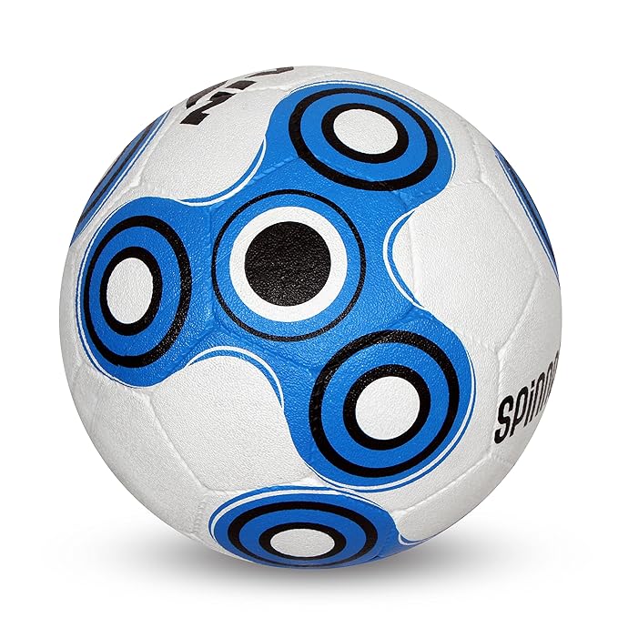 Nivia Spinner Football, Rubber, Molded, Size 5