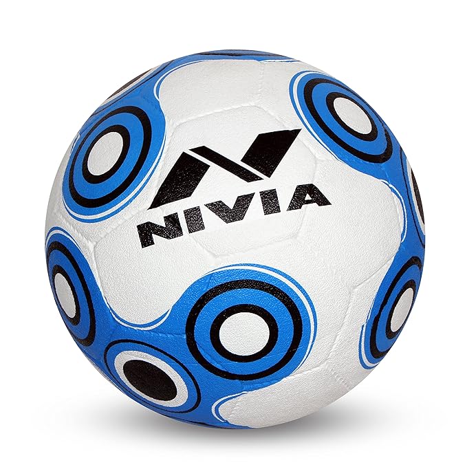 Nivia Spinner Football, Rubber, Molded, Size 5