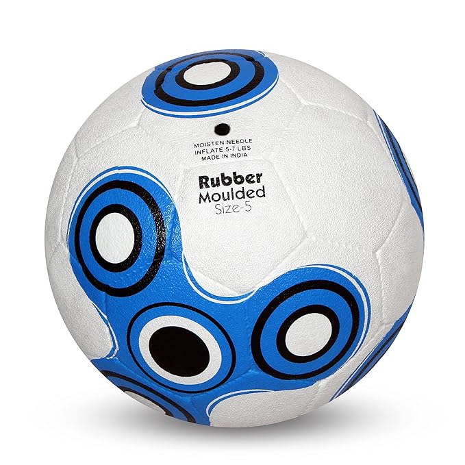 Nivia Spinner Football, Rubber, Molded, Size 5