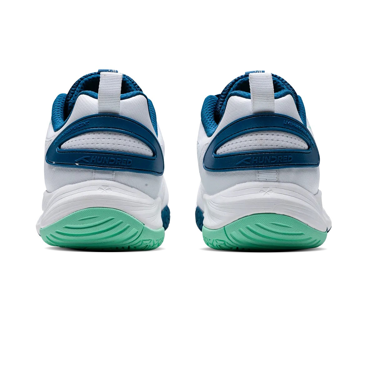 Hundred HYPERCOURT badminton shoe (white/blue)