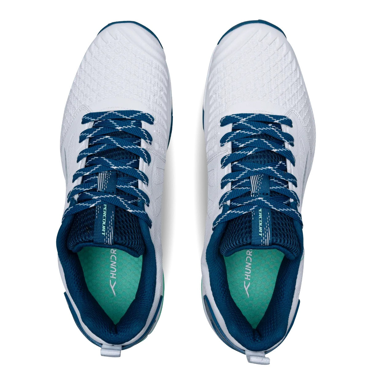 Hundred HYPERCOURT badminton shoe (white/blue)