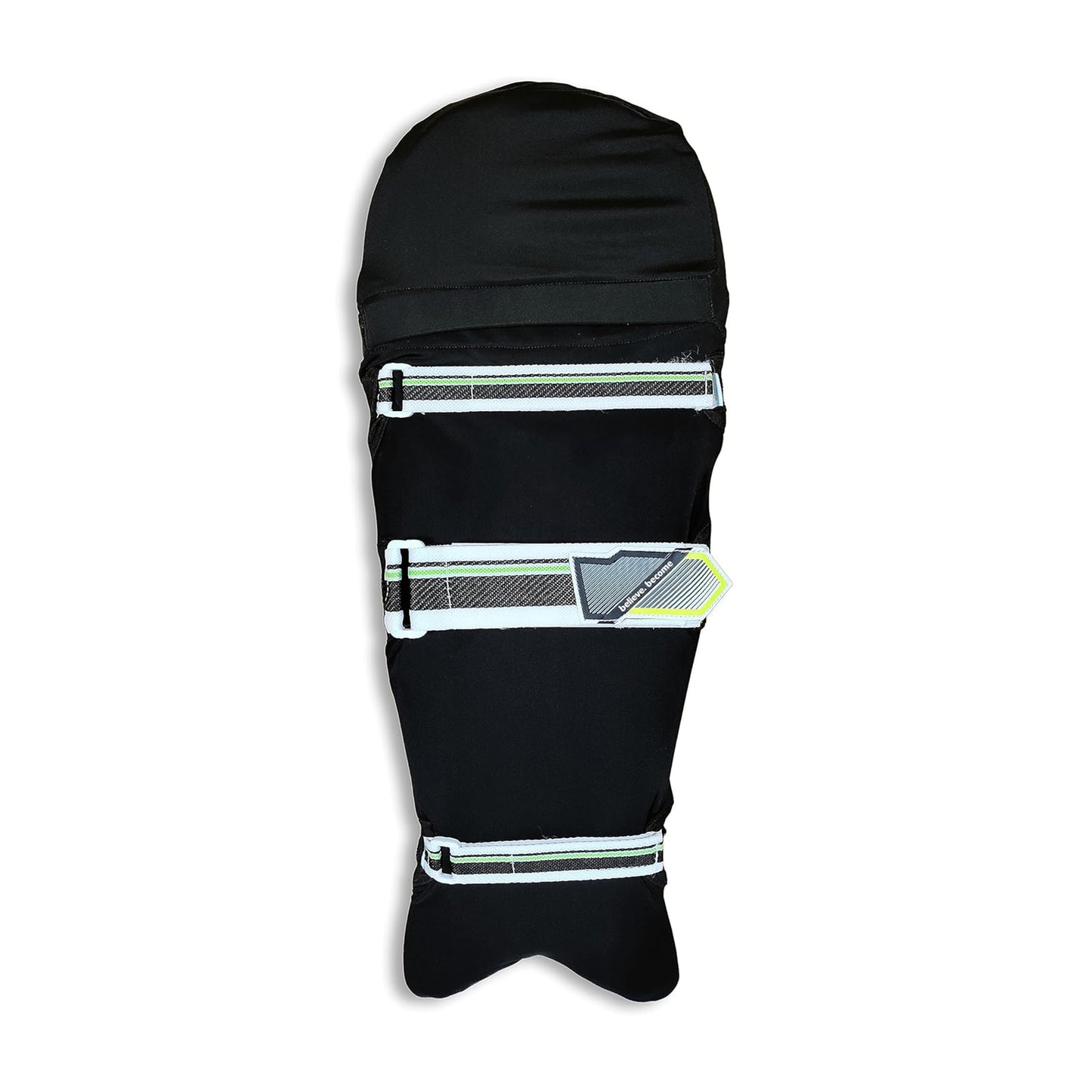 Endless Cricket Pad/Beinschutz, dehnbarer Bezug, Einheitsgröße, einfach anzubringen – Schwarz (1 Paar)