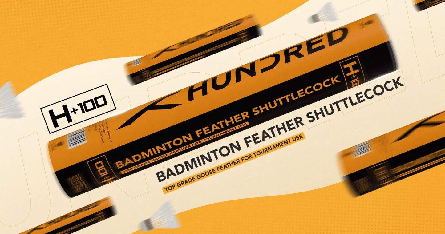 Hundred H+100 Federbälle Geschwindigkeit 76