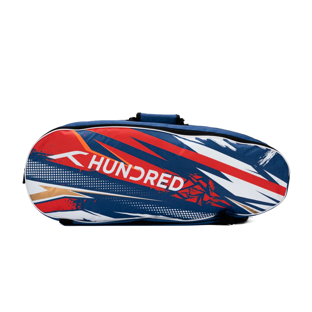 Hundred LevelUp Kit Bag Doppelfach mit Seitentasche (6in1) Kit Bag (Staubblau)