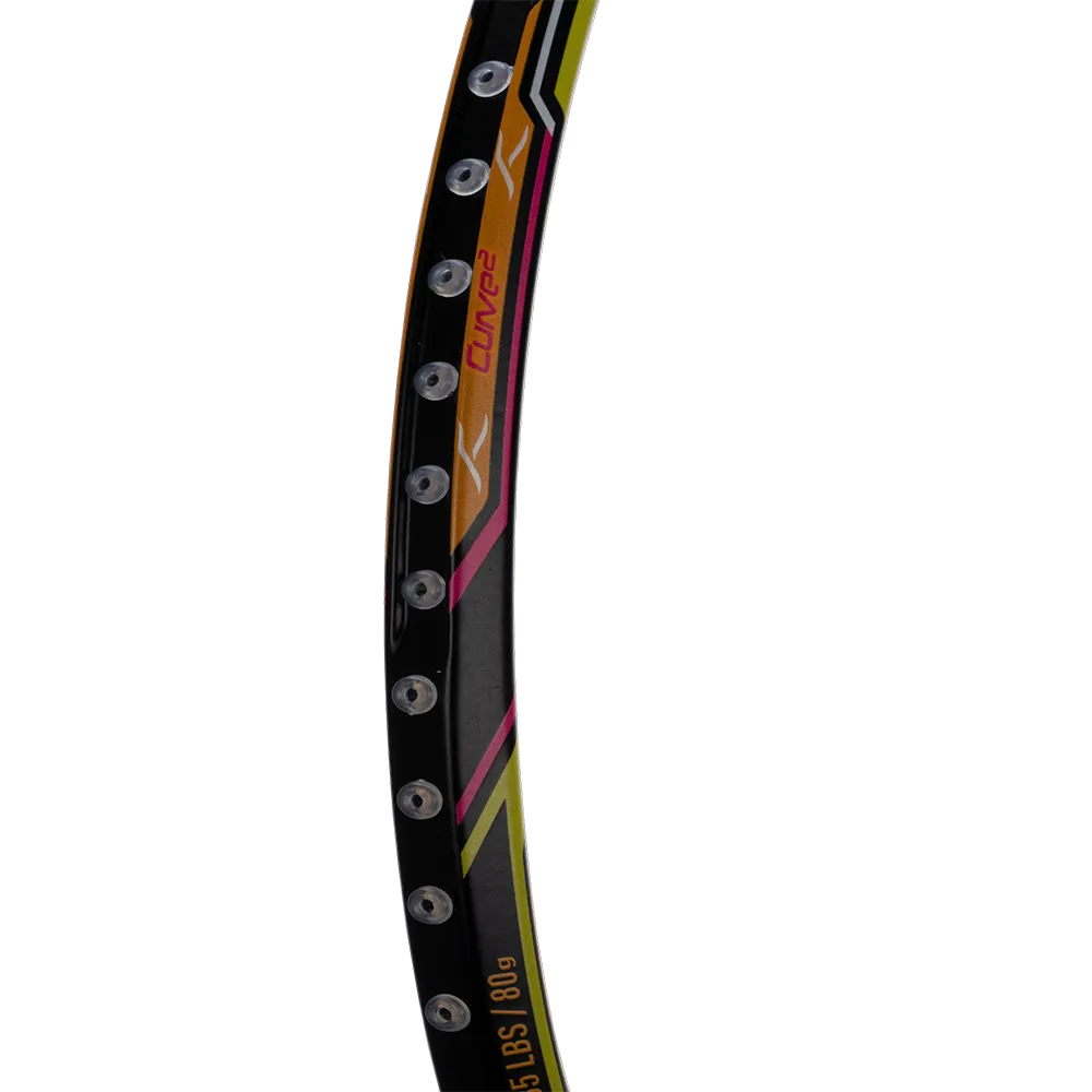 Hundred ATOMIC-X 35 SPD badminton racket, black/blue