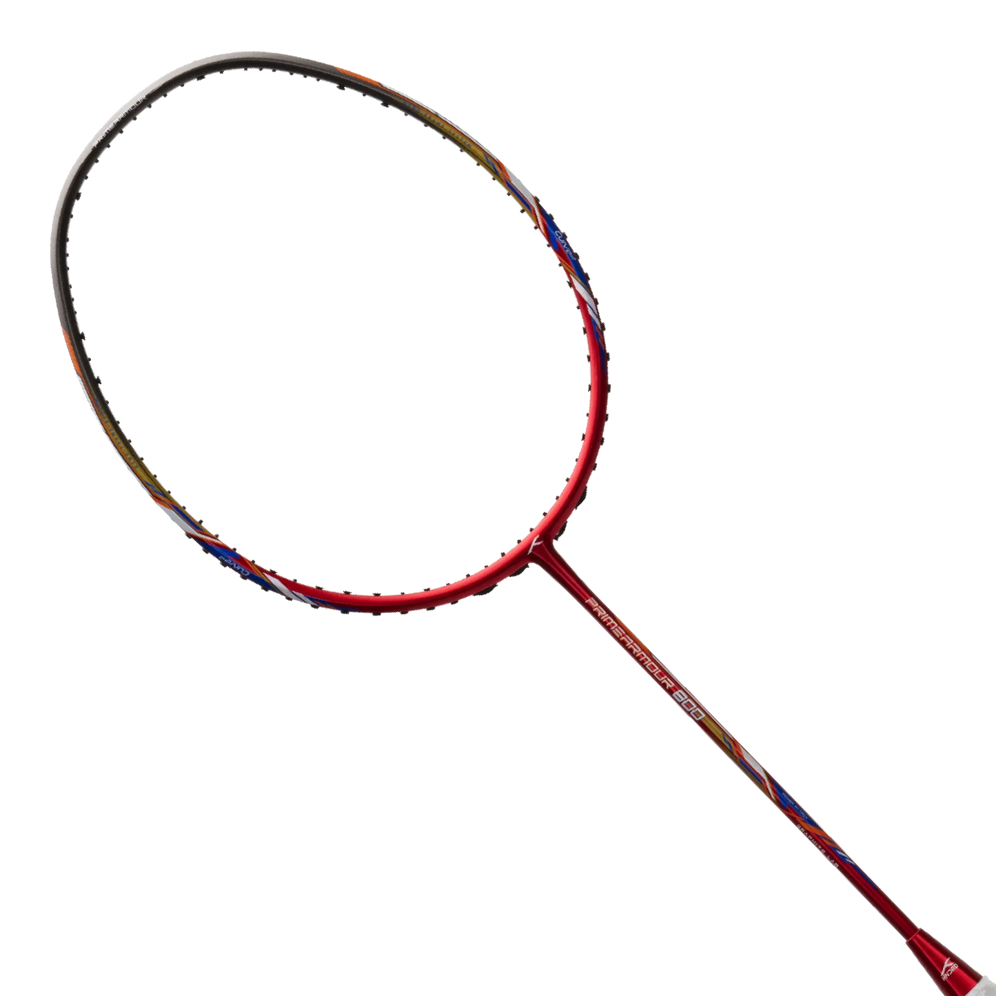 Hundred PRIMEARMOUR 800 Badmintonschläger, Dunkelgrau/Rot