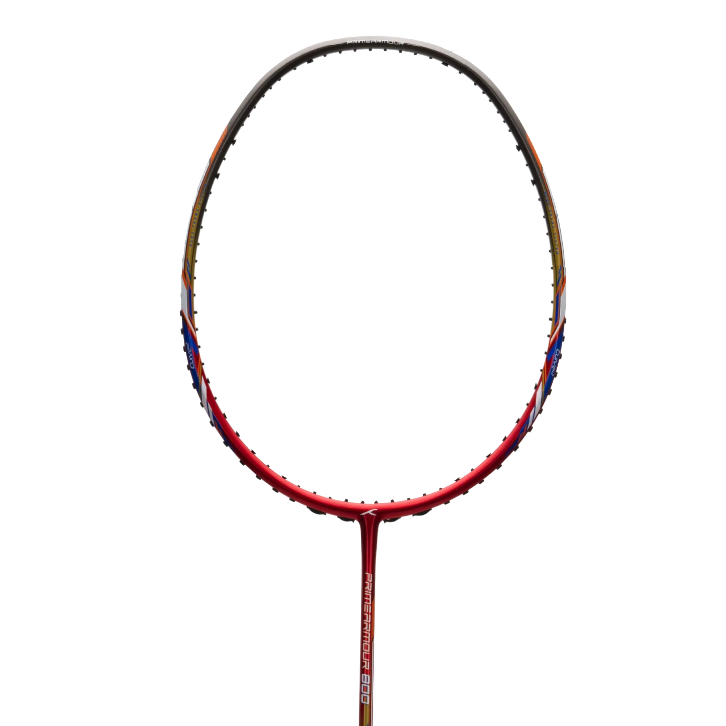 Hundred PRIMEARMOUR 800 Badmintonschläger, Dunkelgrau/Rot