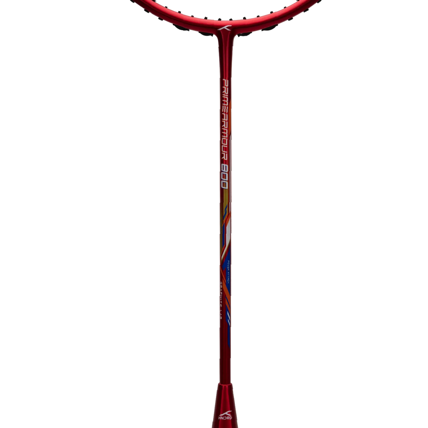 Hundred PRIMEARMOUR 800 Badmintonschläger, Dunkelgrau/Rot