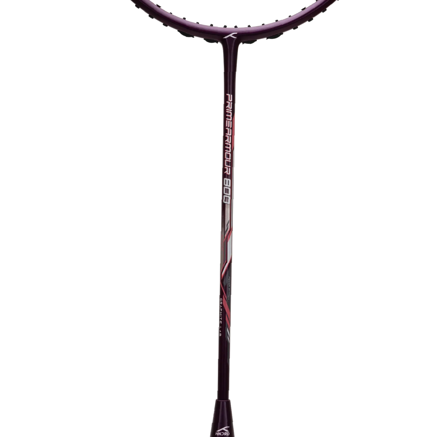 Hundred PRIMEARMOUR 800 Badmintonschläger, Dunkelgrau/Rot