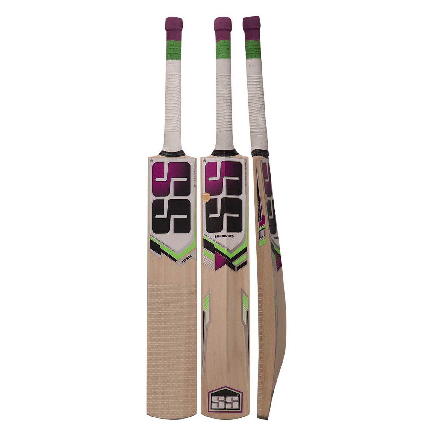 SS Josh Kashmir Willow Cricketschläger | Farbe: Beige | Größe: Kinder/Null | Material: Kashmir Willow Wood | Leichtgewicht | Für fortgeschrittene Spieler