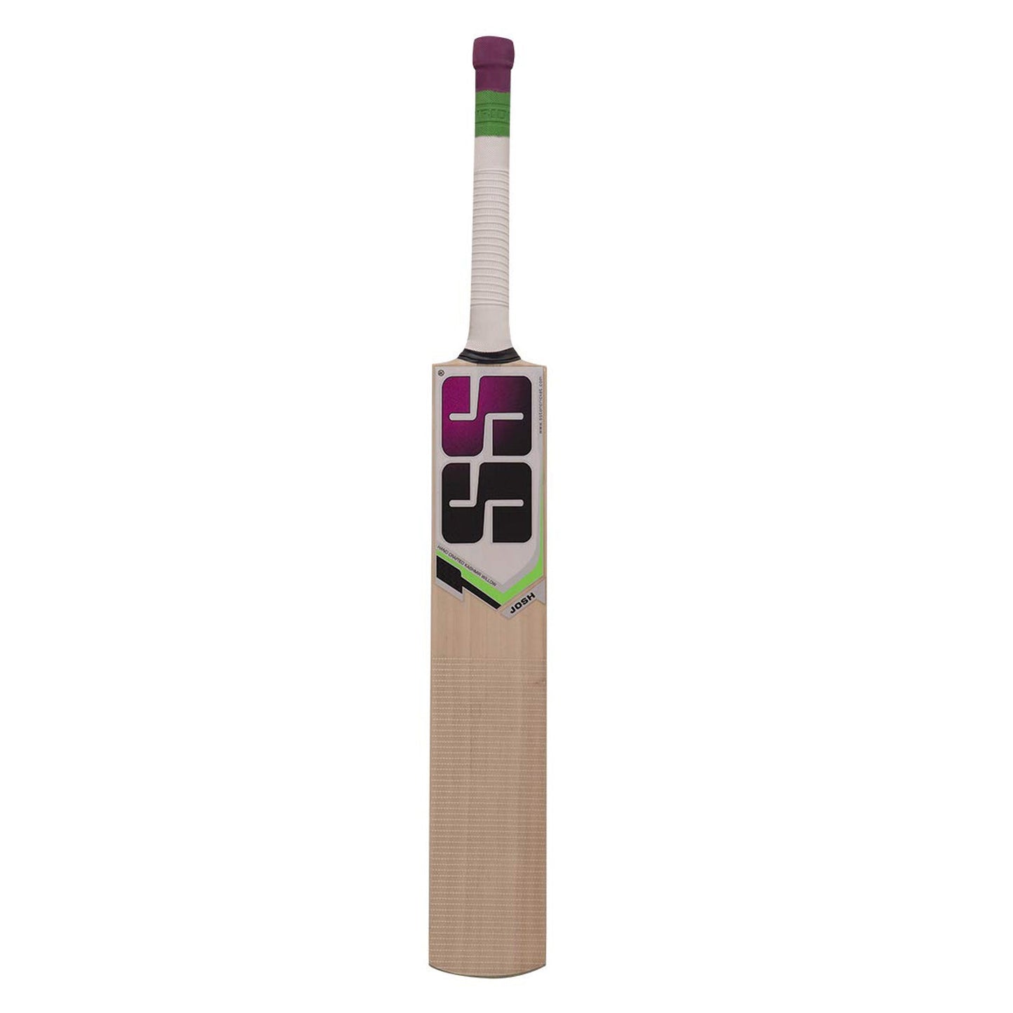 SS josh Cricket Bat for Men and Boys (Beige, Size -3) | Material: Kashmir Willow | Lightweight | Free Cover | Ready to Play | For Intermediate Players | Ideal for Leather Ball | Grade 4