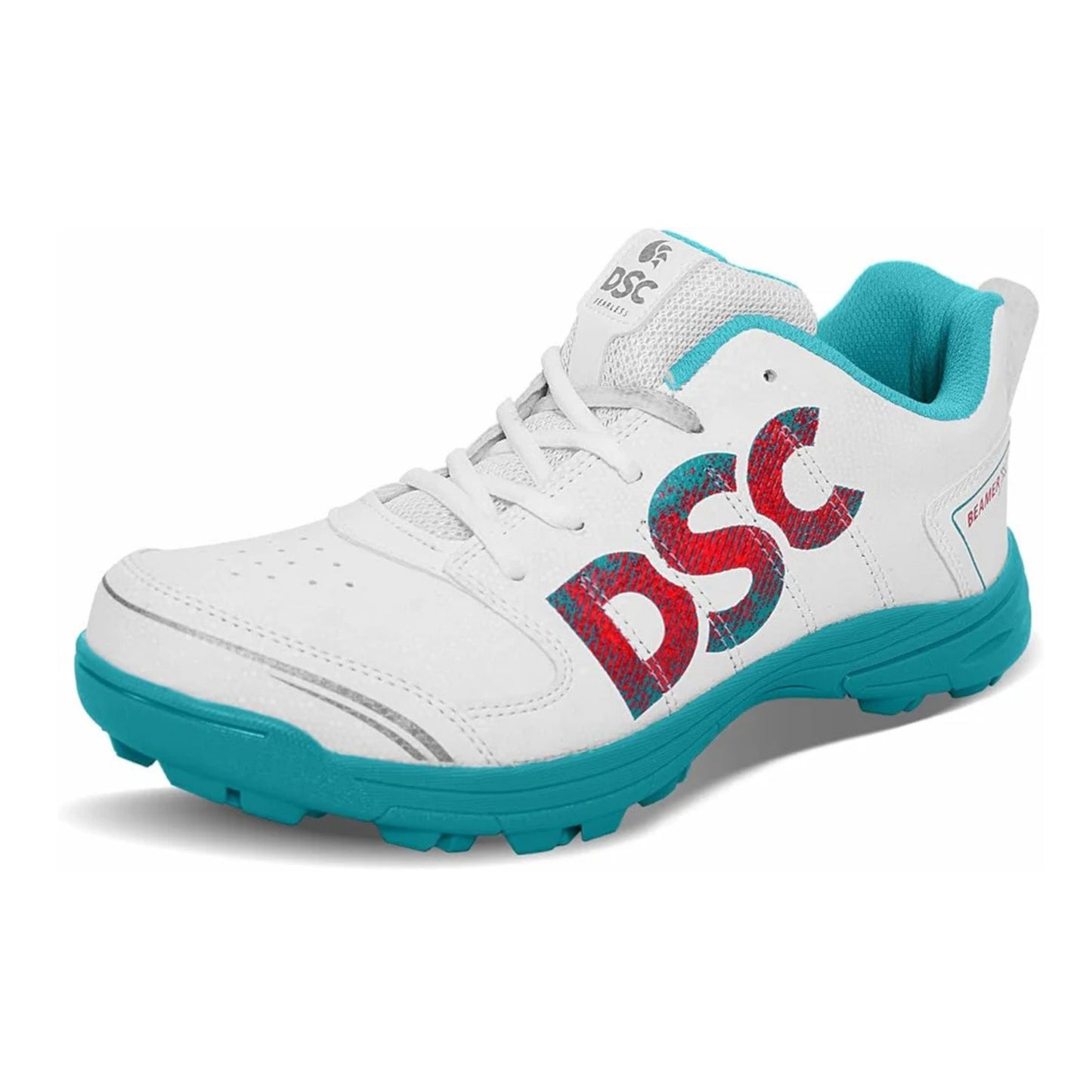 DSC Beamer X Cricket Schuhe | Farbe: Dark Cyan | Größe: 10UK/11US/44EU | Für Herren & Jungen | Material: Polyvinylchlorid | Leicht & sehr strapazierfähig | Langlebige Leistung