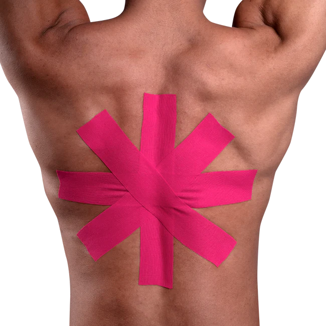 HUNDRED Kinesiologie-Tape Größe: 5 Meter | Unisex | Material: Baumwolle/Elastan | Linderung von Muskelkater und Schmerzen | Steigerung der Leistungsfähigkeit, Durchblutung und Körperwahrnehmung | Vorbeugung zukünftiger Verletzungen