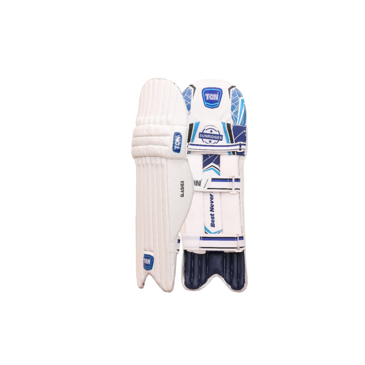 SS Ton Super Cricket Batting Legguard | Farbe: Multicolor | Für Männer & Jungen | Material: PVC Facing | Elevate Your Keeping | Absorbiert Schocks & Dominate the Field | Verwendung für alle Spieler