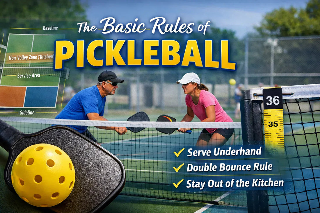 Was sind die Grundregeln von Pickleball? (Anfängerfreundlicher Leitfaden)