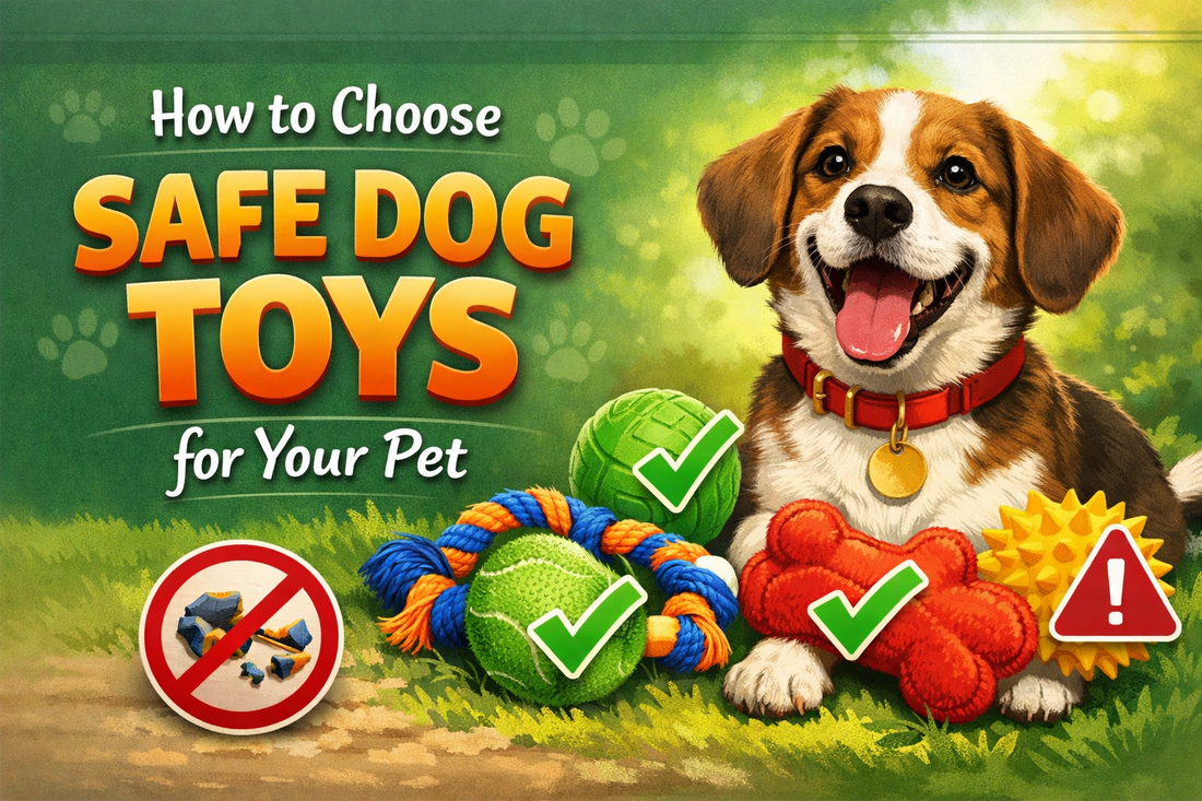 So wählen Sie sicheres Hundespielzeug für Ihr Haustier aus