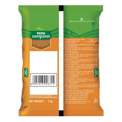 Tata Sampann Moong Dal (gelbe Kichererbsen, gespalten) 1 kg | Ungeschälte indische Linsen | Reich an Eiweiß und leicht verdaulich | Ideal für Suppen, Dal, Khichdi und gesunde Mahlzeiten