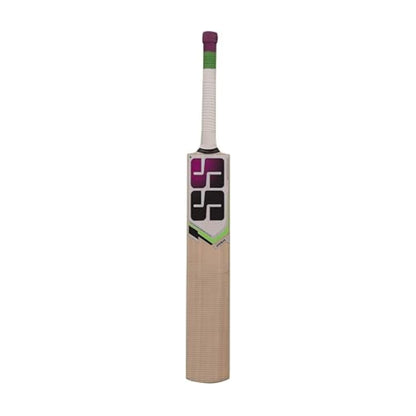 SS Josh Kashmir Willow Cricketschläger | Farbe: Beige | Größe: Kinder/Null | Material: Kashmir Willow Wood | Leichtgewicht | Für fortgeschrittene Spieler