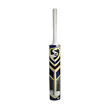 SG Sierra Plus Cricketschläger für Herren und Jungen (Beige) | Material: Kashmir Willow | Leichtgewicht | Kostenlose Hülle | Spielfertig | Für fortgeschrittene Spieler | Ideal für Lederball