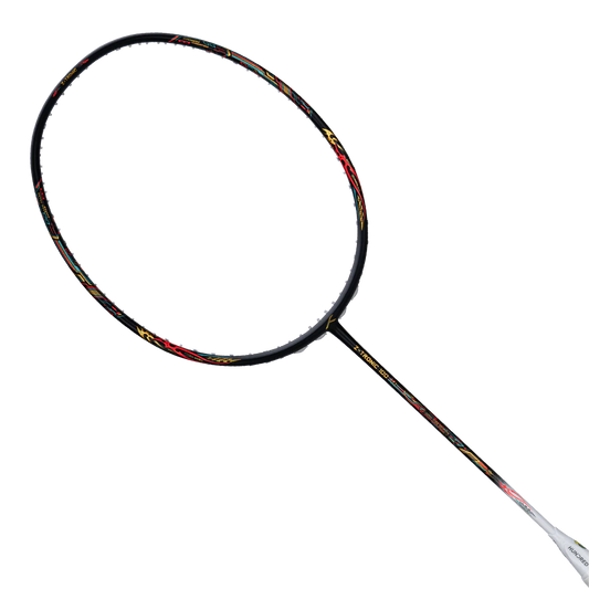 HUNDRED Z-TRONIC 100 Badmintonschläger (4U) – Leistung, Kraft und Stabilität (Schwarz-Weiß)