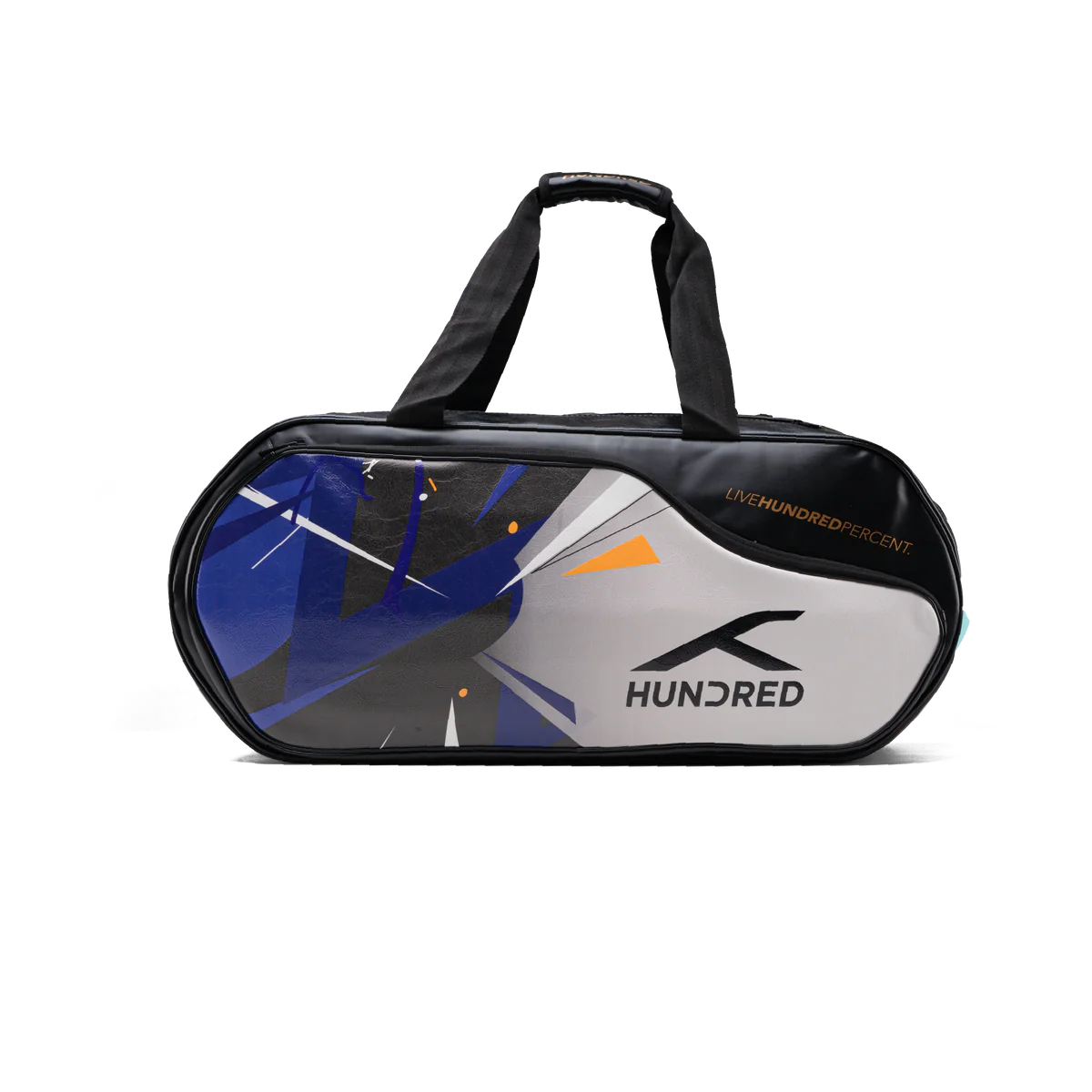 Hundred Trail Blazer Duffle Kit Bag | Geräumige Sporttasche mit großem Fach für Schläger, Schuhe und Ausrüstung | Kostenloser zusätzlicher Schuhbeutel mit Kordelzug | Ideal für Sport, Fitnessstudio und Reisen