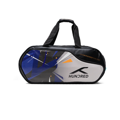 Hundred Trail Blazer Duffle Kit Bag | Geräumige Sporttasche mit großem Fach für Schläger, Schuhe und Ausrüstung | Kostenloser zusätzlicher Schuhbeutel mit Kordelzug | Ideal für Sport, Fitnessstudio und Reisen