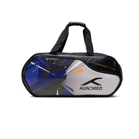Hundred Trail Blazer Duffle Kit Bag | Geräumige Sporttasche mit großem Fach für Schläger, Schuhe und Ausrüstung | Kostenloser zusätzlicher Schuhbeutel mit Kordelzug | Ideal für Sport, Fitnessstudio und Reisen
