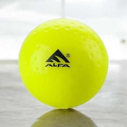 ALFA AB-93 Dimple Field Hockey Ball | PU Material | Precision and Control | Optimal Performance | Training and Games
