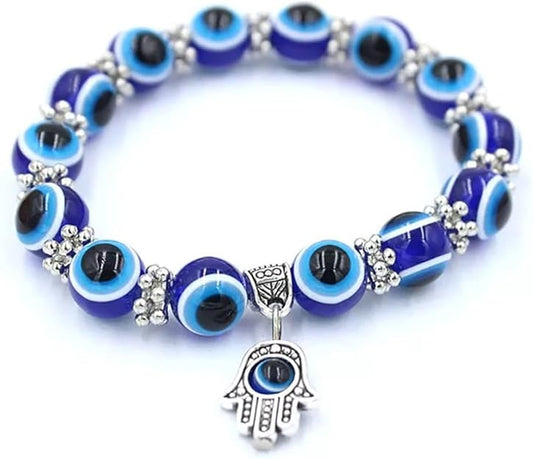 YouBella Evil Eye Armband für Mädchen und Frauen Mittlerer Kristall ohne Edelstein Mittlerer Kristall ohne Edelstein