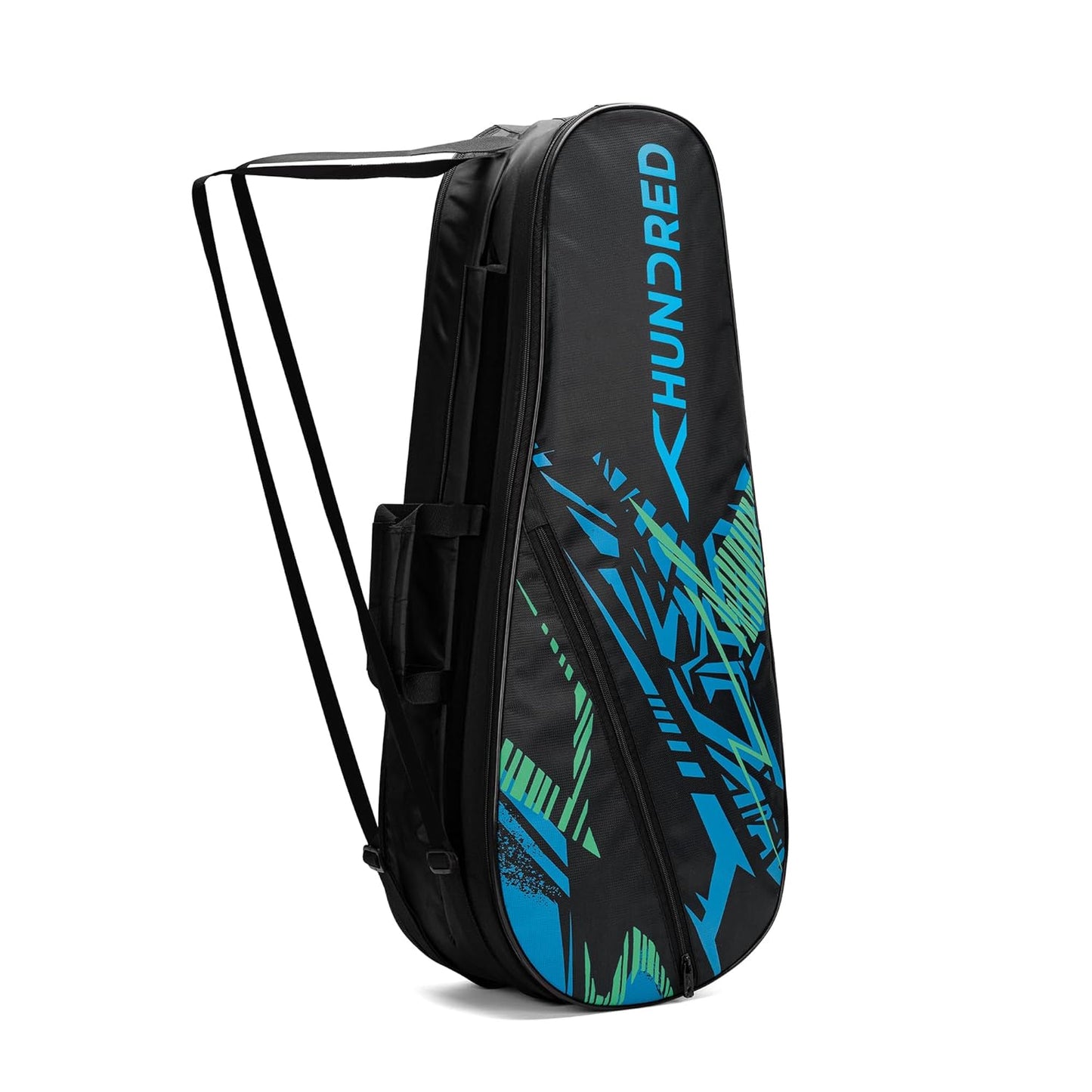 HUNDRED Metro Pack Badminton-Tasche, Unisex, 3 geräumige Fächer, doppelter Reißverschluss, Größe L