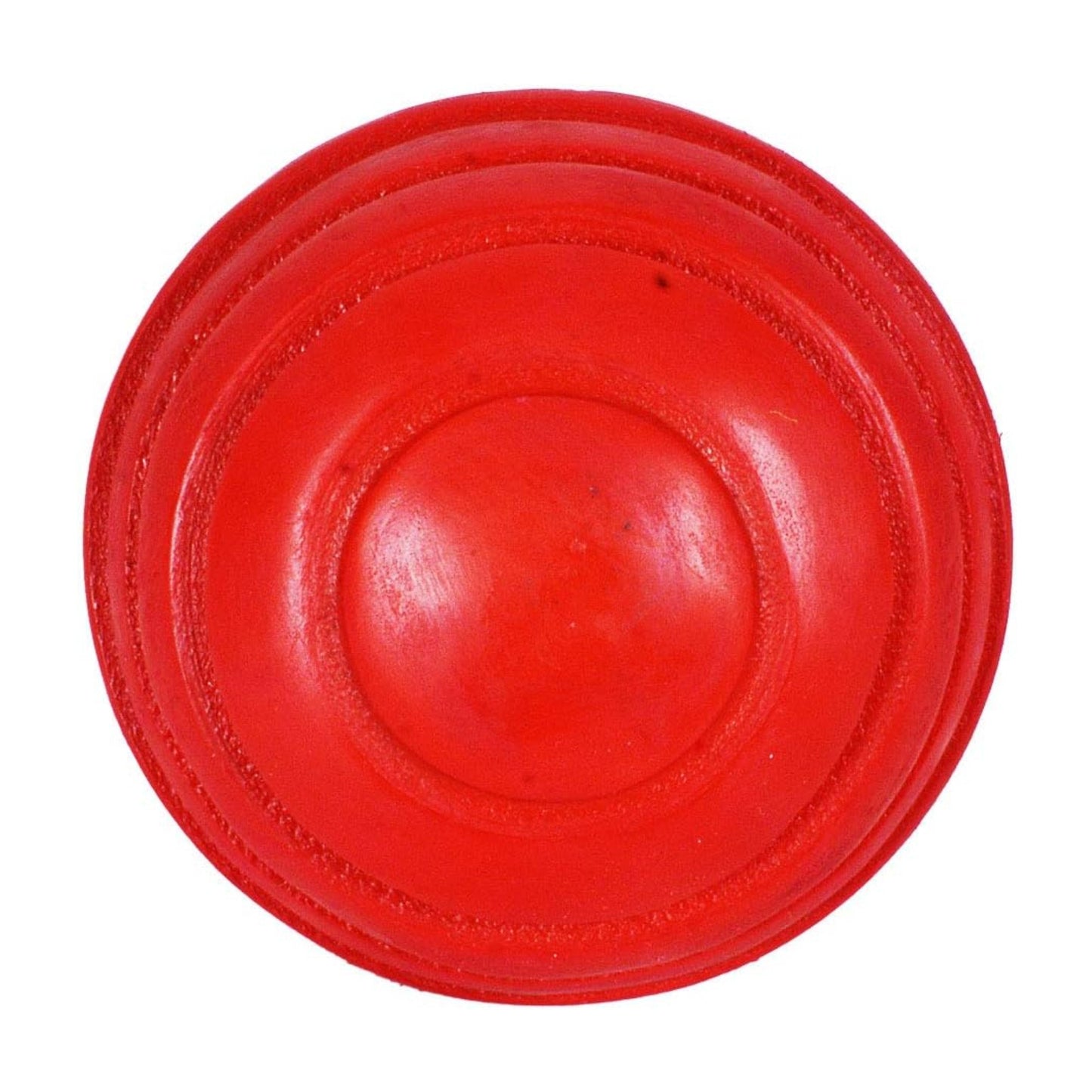 DSC Synthetische Wobble Leder Cricket Ball (rot)| Wasserdichtes Leder Ball | Geeignet für Praxis Spiel | Turnier Spiel | Top Qualität Kork