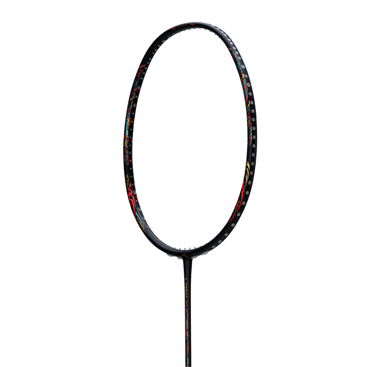 HUNDRED Z-TRONIC 100 Badmintonschläger (4U) – Leistung, Kraft und Stabilität (Schwarz-Weiß)