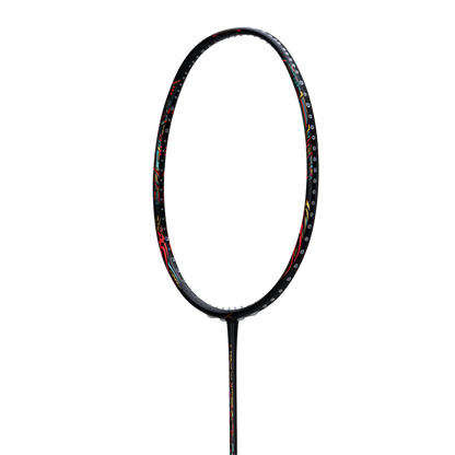 HUNDRED Z-TRONIC 100 Badmintonschläger (4U) – Leistung, Kraft und Stabilität (Schwarz-Weiß)