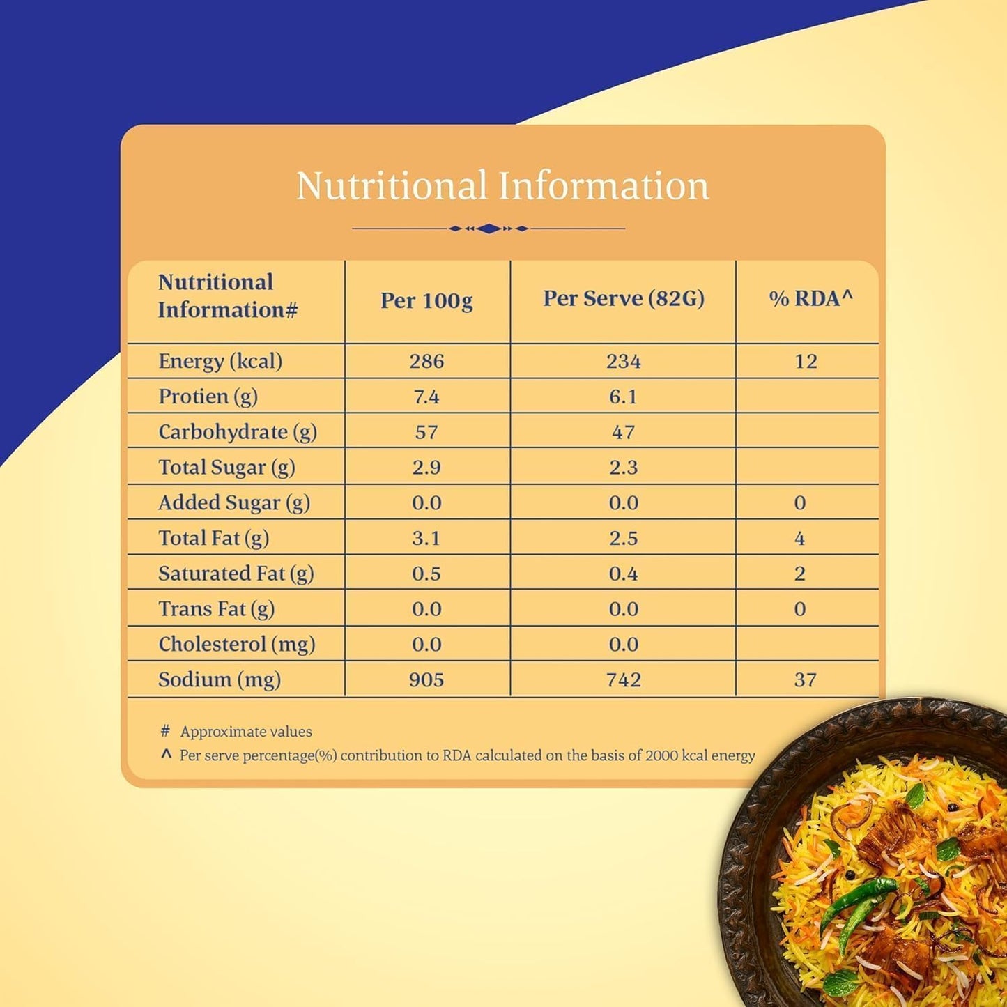 Daawat Biryani-Set Hyderabadi, Lucknowi & Kolkata (3er-Pack) | In 30 Minuten fertig