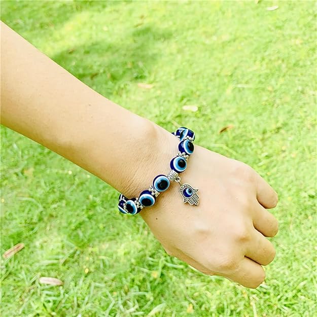 YouBella Evil Eye Armband für Mädchen und Frauen Mittlerer Kristall ohne Edelstein Mittlerer Kristall ohne Edelstein