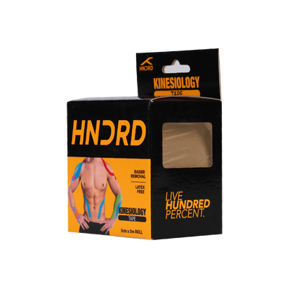 Hundred Professional Kinesiology Tape – Waterproof, Breathable Muscle & Joint Support Tape for Sports & Recovery