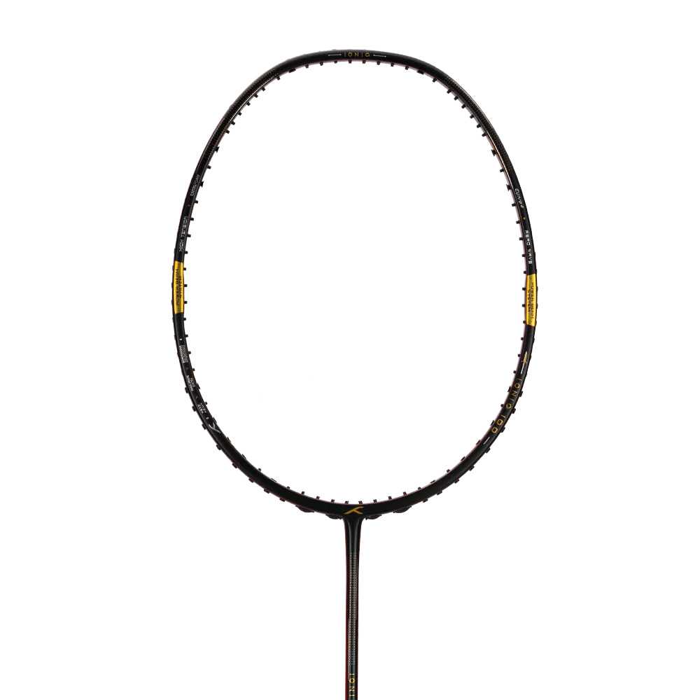 Hundred IONIQ 100 (4U) Badmintonschläger (Schwarz/Rot)