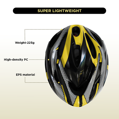 Endless EL1051 Hochleistungs-Fahrrad- und Skatehelm mit verstellbarem Riemen | Mit Innenfutter für mehr Komfort | Für Erwachsene, Frauen und Männer | Größe: Freie Größe | Material: Polycarbonat, EPS