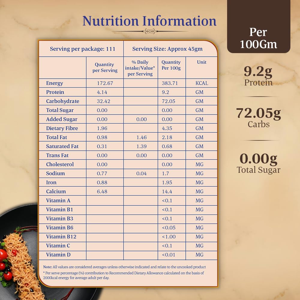 Daawat Brown 15 Minuten Vollkorn-Basmatireis mit hohem Ballaststoffgehalt Glas 1 kg