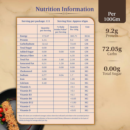 Daawat Brown 15 Minuten Vollkorn-Basmatireis mit hohem Ballaststoffgehalt Glas 1 kg