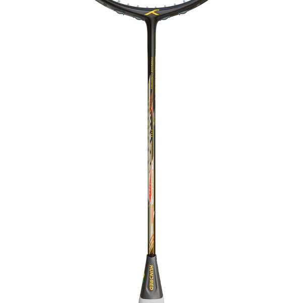 Hundred FLAREON 700 (4U) SCHWARZ/ORANGE/ROSA Badmintonschläger