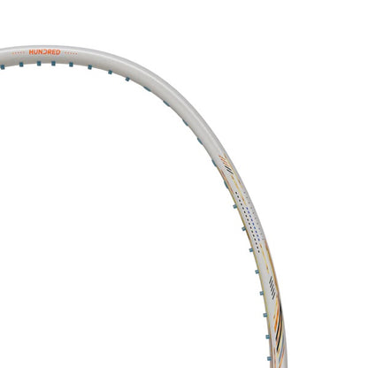 Hundred NITRIX 70 VOLTA (4U) WEISS/KUPFER Badmintonschläger