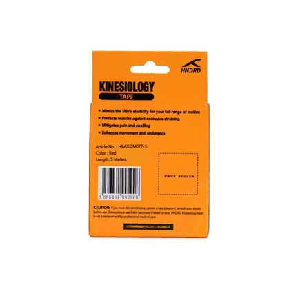 Hundred Professional Kinesiology Tape – Waterproof, Breathable Muscle & Joint Support Tape for Sports & Recovery
