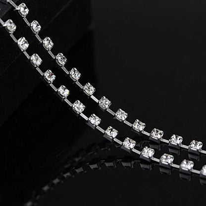 YouBella Stylish Party Wear Schmuck Versilberter Anhänger für Frauen