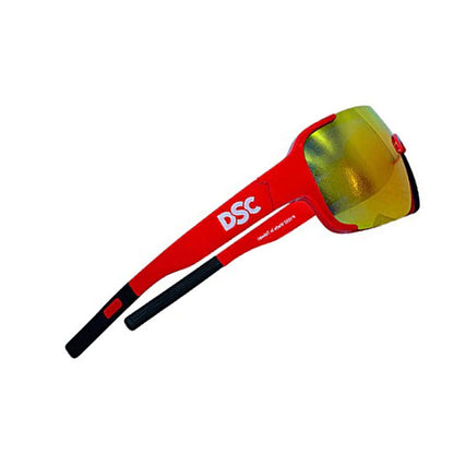 DSC Speed Polarisierte Cricket-Sonnenbrille (Rot)