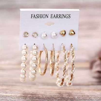 YouBella Style 3 studs & earrings | Combo | Gold-plated | Fashionable costume jewelry | For women & girls | Perfect for all occasions | For gifts & weddings | Premium quality